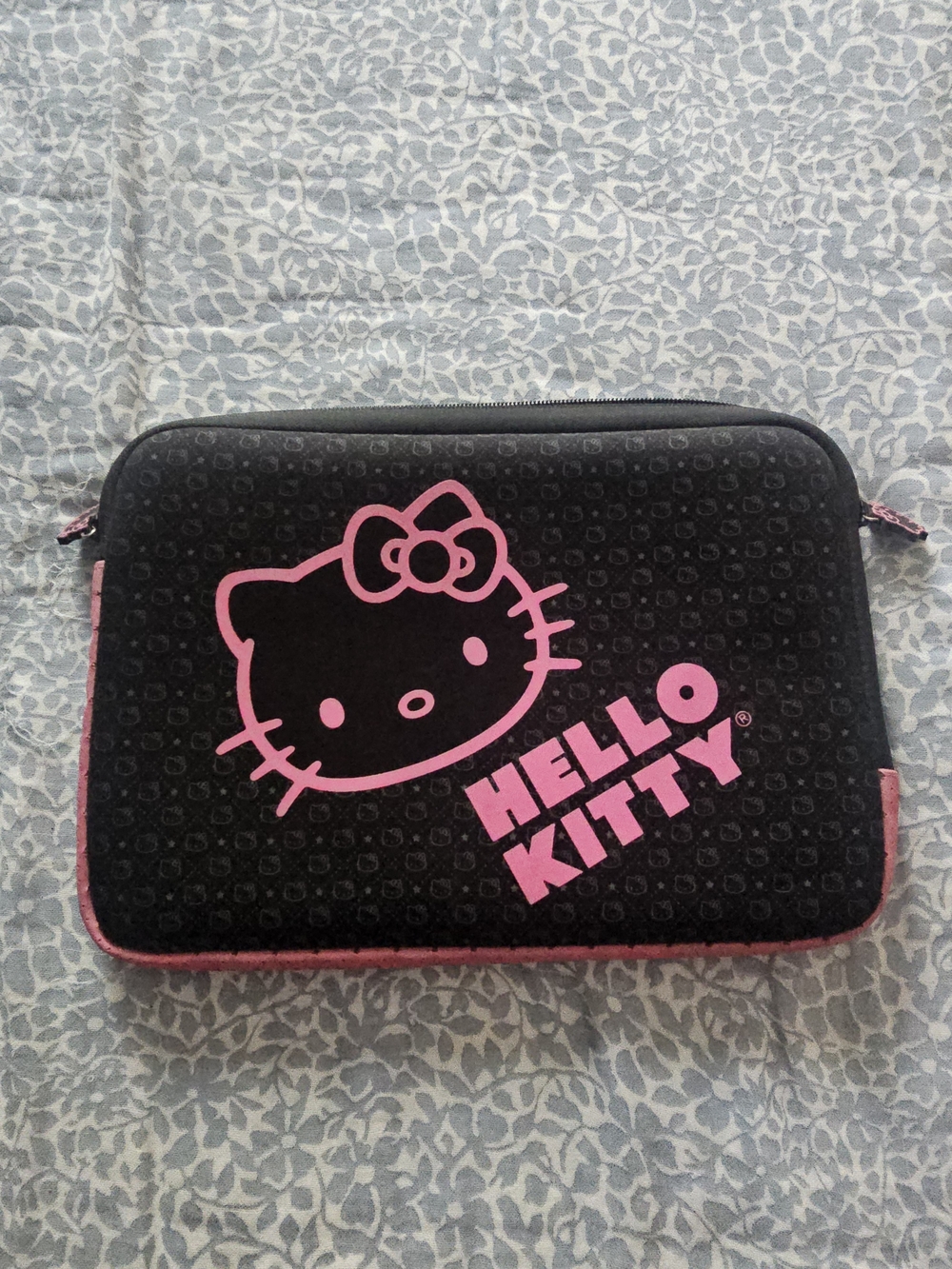 Hello Kitty Black and Pink Neoprene Tablet Sleeve